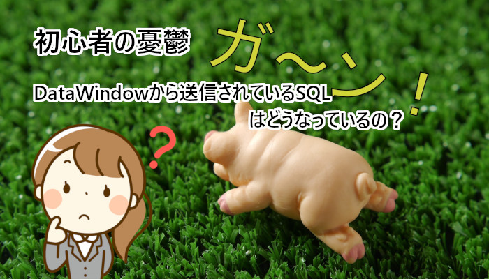 初心者の憂鬱：DataWindowから送信されているSQLはどうなっているの？