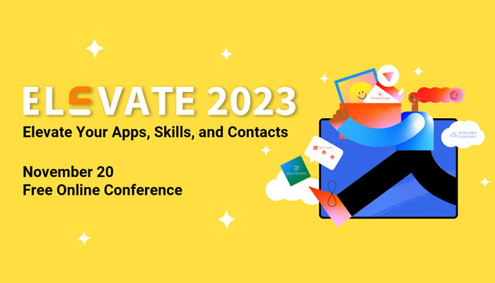 Elevate 2023 開催情報が公開されました！