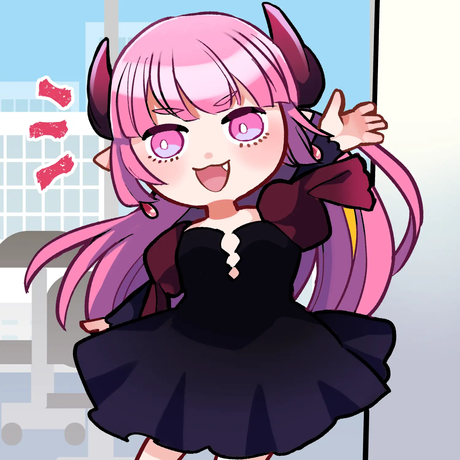 マーリンの出社