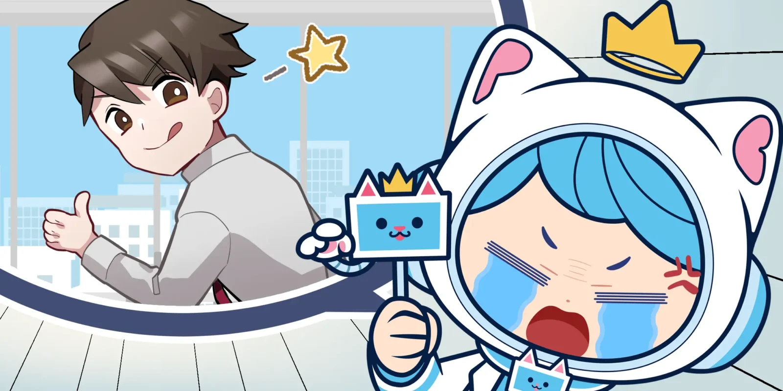 タカシとねこぴ