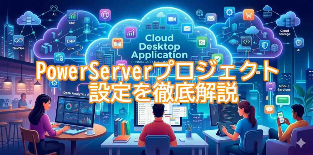 PowerServer プロジェクト設定を徹底解説 (1 / 5)