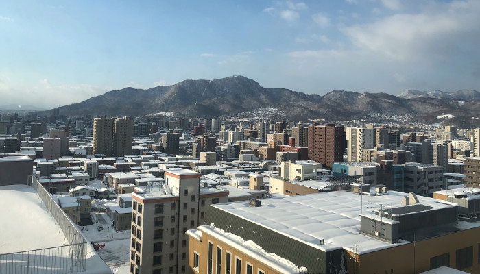 札幌市内の景色